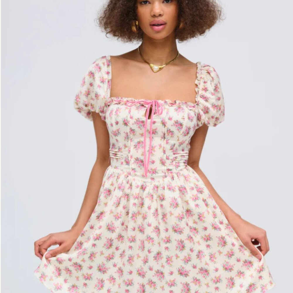 For Love And Lemons Etienne Mini Dress